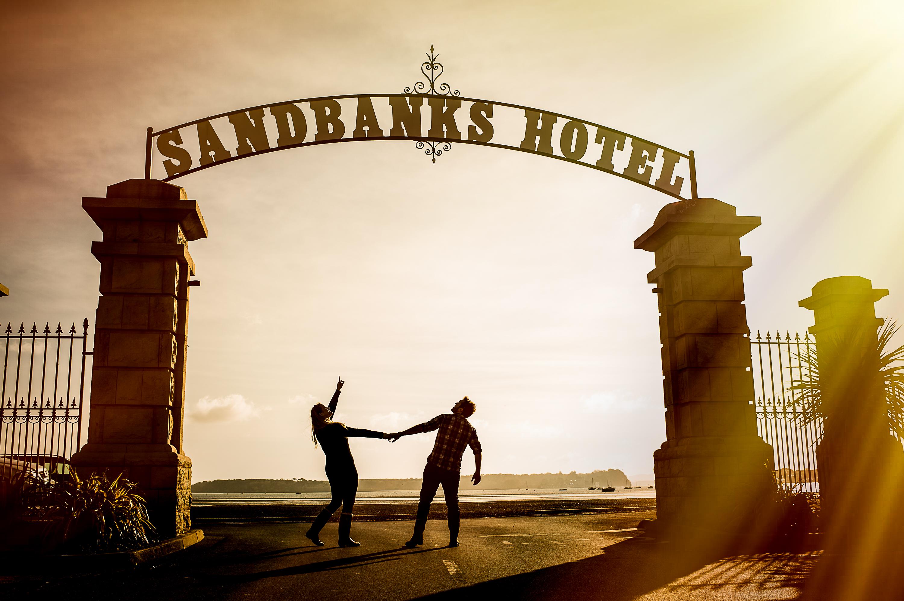 Sandbanks Hotel Poole Esterno foto